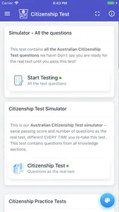 Australian Citizenship Tests screenshot 2