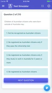 Australian Citizenship Tests screenshot 9