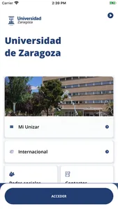 Universidad de Zaragoza screenshot 0