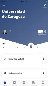 Universidad de Zaragoza screenshot 1