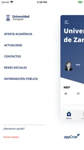 Universidad de Zaragoza screenshot 2