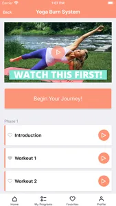 Yoga Burn App screenshot 4