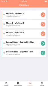 Yoga Burn App screenshot 6