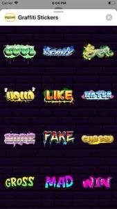 Graffiti Stickers for iMessage screenshot 1