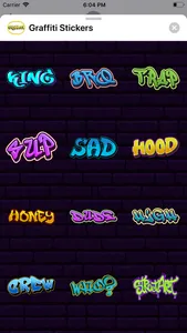 Graffiti Stickers for iMessage screenshot 2