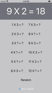 Look And Listen Times Table screenshot 1