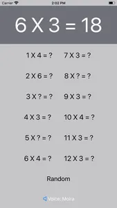 Look And Listen Times Table screenshot 2