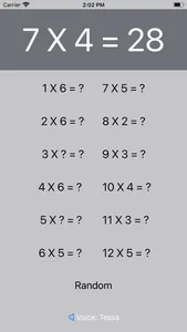 Look And Listen Times Table screenshot 4