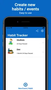 Habit Tracker - Day Counter screenshot 0