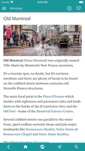 Montreal's Best: Travel Guide screenshot 5