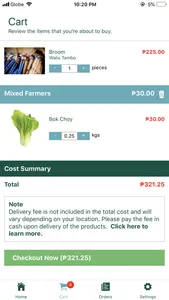 Session Groceries App screenshot 2