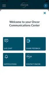 MyOncor screenshot 2