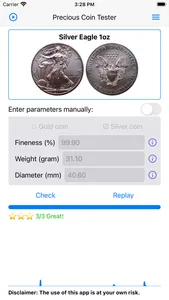 Precious Coin Tester screenshot 5