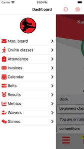 Dojo Login screenshot 1