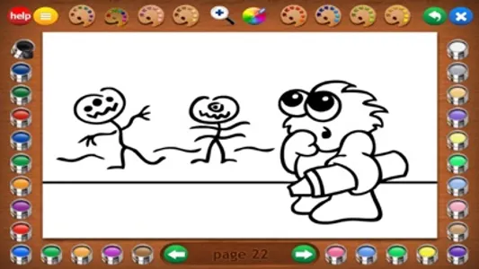 Little Monsters Coloring Book screenshot 6