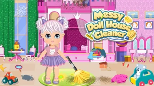 Messy Doll House Cleaner screenshot 4