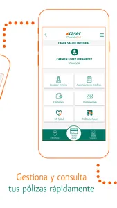 Caser Salud screenshot 1