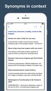 English Synonyms In Context screenshot 9