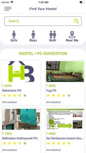 HostelBasera screenshot 1