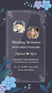 Digital Invitation Card Maker screenshot 2