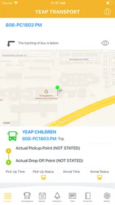 Yeap Transport Parent App screenshot 1