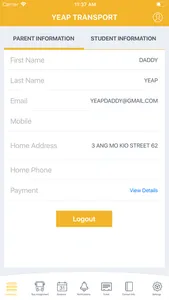Yeap Transport Parent App screenshot 5