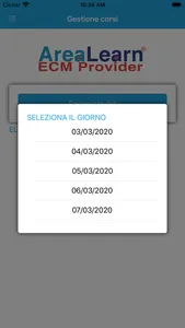 Eventi AreaLearn screenshot 2