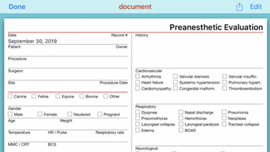 Preavet Docs screenshot 1