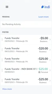 indi – Smart Banking screenshot 1