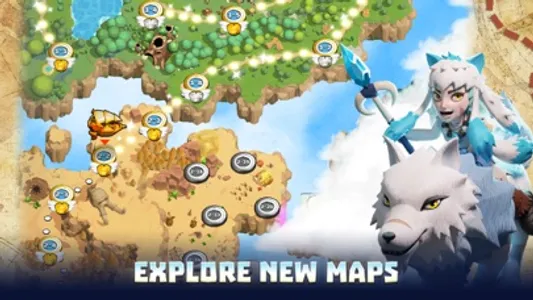 Wild Sky TD:Tower Defense Coop screenshot 7