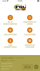 FDLCU Mobile Banking screenshot 0