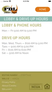 FDLCU Mobile Banking screenshot 2