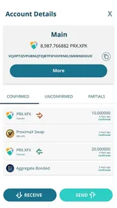 ProximaX Sirius Wallet screenshot 1