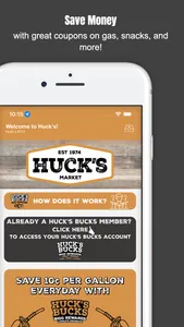 Huck's Bucks Bigg Rewards screenshot 0