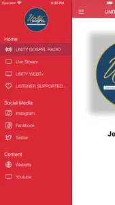 Unity Gospel Radio LIVE screenshot 1