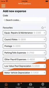 RIPA Expenses screenshot 0