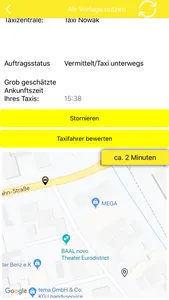 Taxi Nowak - Offenburg screenshot 4