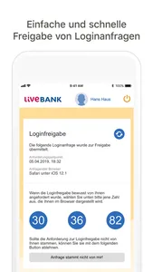 LiveBANK ID screenshot 1