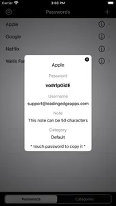iPW Password Warehouse screenshot 3