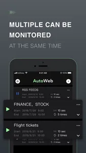 AutoWeb - Website Monitor screenshot 1