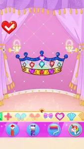 Princess Makeup Dress Design screenshot 3