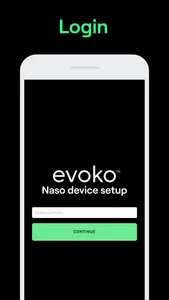 Naso device setup screenshot 0