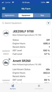 New Holland MyPLM Connect Farm screenshot 3