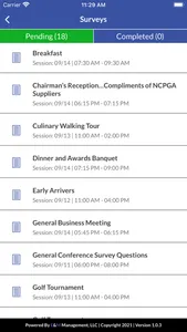 NCPGA's 2021 Annual Convention screenshot 6