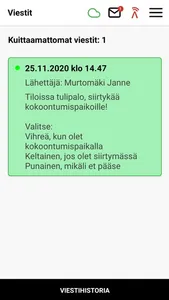 Osaava Alarm screenshot 1