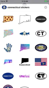 Connecticut emoji & stickers screenshot 1