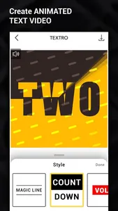 Textro -Animated Text Videos screenshot 1