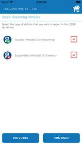 Tax2290 eFile screenshot 3