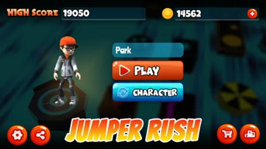 Jump City Rush - Hit,Run screenshot 0