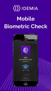 IDEMIA Mobile Biometric Check screenshot 0